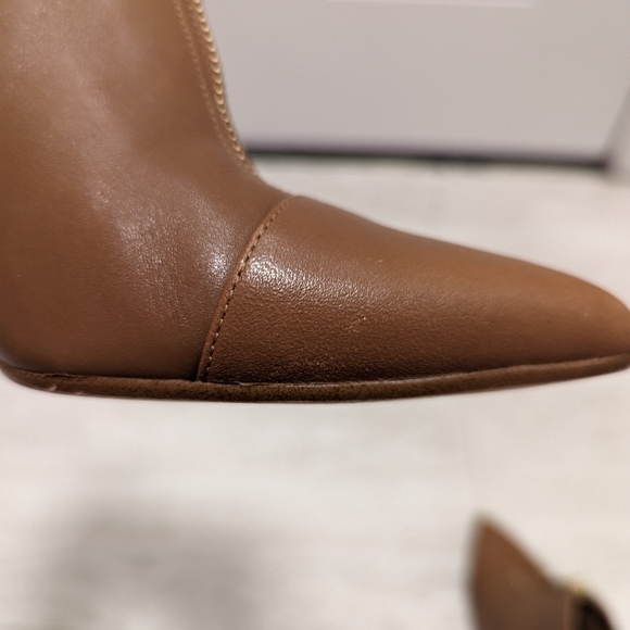 Michael Kors - Acorn Leather Zip Front Booties - Picture 6 of 12